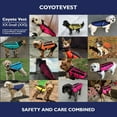 thumbnail image 6 of CoyoteVest Dog Harness Protection Vest, Reflective Dog Accessories with Spikes to Shield Your Pet from Raptor and Animal Attacks, Proudly Made in America (Medium,Red), 6 of 7