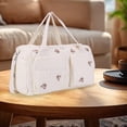 thumbnail image 4 of Quilted Baby Diaper Bag Large Cute Duffle Bag For Women (Bear), 4 of 17
