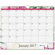 Blue Sky Dahlia Wall Calendar