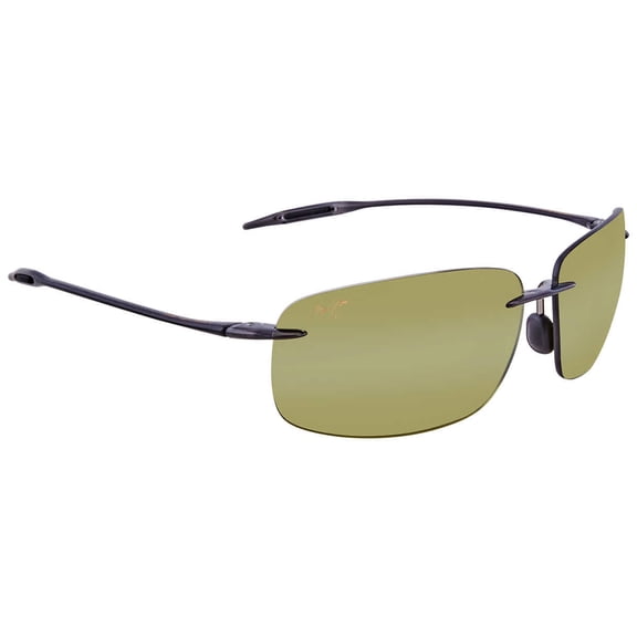 Maui Jim Breakwall Polarized Maui HT Rectangular Men's Sunglasses HT422-11 63
