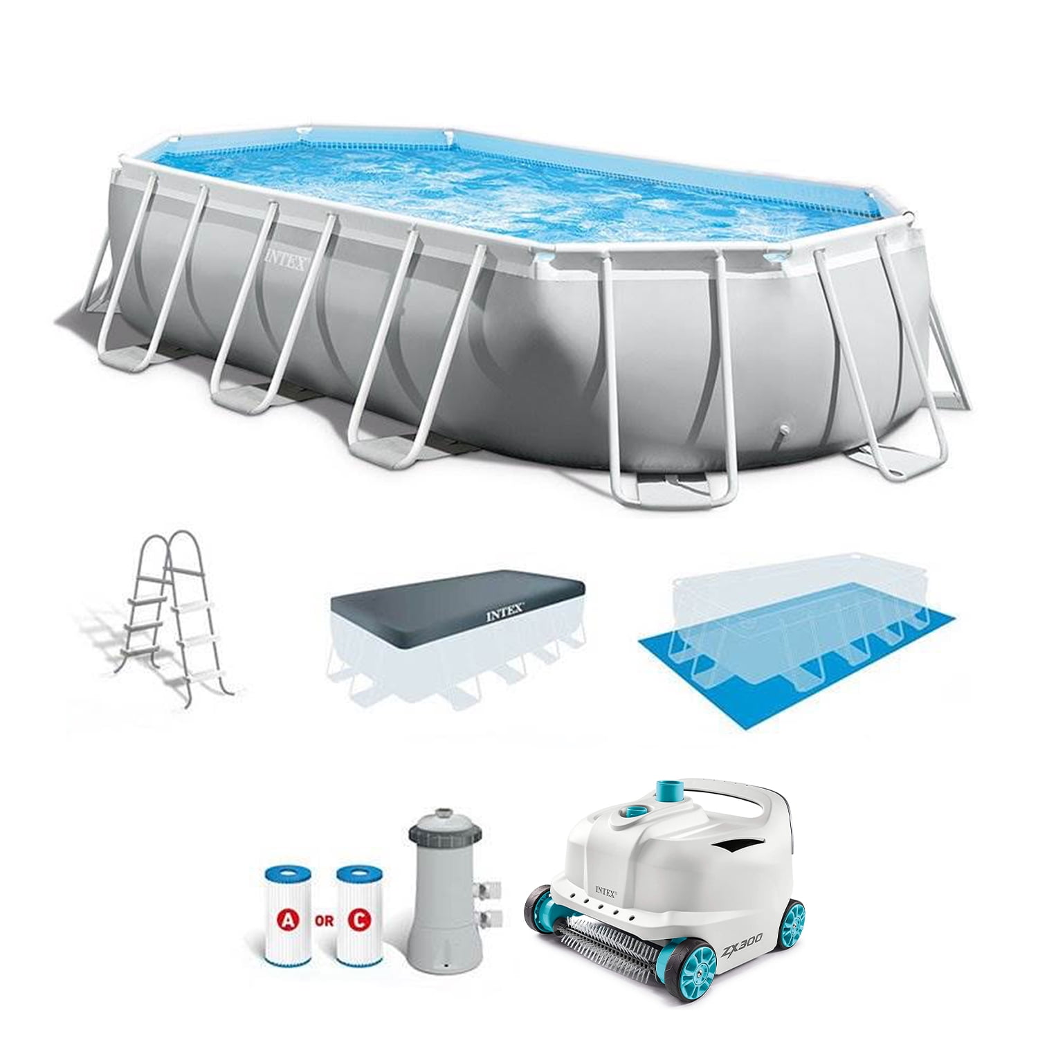 Робот intex. Бассейн intex prism frame oval 26798. каркасный бассейн intex prism frame oval 26798, 610x305x122 см. каркасный бассейн intex prism frame 610 x 305 x 122 см. 26798 intex.