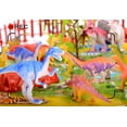 thumbnail image 4 of Dinosaur Figure Set Realistic Educational Mini Dinosaur Toys Table Ornament, 4 of 10