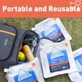 thumbnail image 4 of TOURIT 4 Pcs Reusable Ice Packs for Coolers, Cooler Backpacks/Bag, Lunch Bags/Box, Long Lasting Cooler Ice Packs, 4 of 8