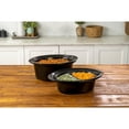thumbnail image 6 of Crockpot Programmable Choose-a-Crock Slow Cooker, Stainless Steel, 6 of 7