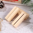 thumbnail image 1 of FONWILYO 24Pcs Table Number Holders Wooden Rectangular for Wedding and Office Use, 1 of 6