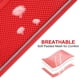 thumbnail image 5 of Chaleco de malla transpirable pequeño Joytale para perros, color rojo M, 5 of 6