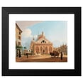 thumbnail image 2 of Rudolf von Alt 18x15 Black Modern Framed Museum Art Print Titled - A View of the Basilica of Saint Anthony in Padua (1836), 2 of 5