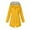 Yellow, variant on Pntutb Womens Solid Rain Jacket Outdoor Jackets Hooded Raincoat Windproof