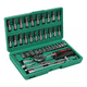 thumbnail image 1 of Juego De Herramienta  Bloosom Mecanica Automotriz Dado Acerokit 46pcs Verde, 1 of 4