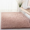 thumbnail image 3 of SAFAVIEH Royal Juliet Solid Plush Shag Area Rug, Plum, 9' x 12', 3 of 9