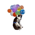 thumbnail image 2 of Paquete de 2 o 3 colgantes de adorno para coche con globos de colores para perro 2 piezas SM SunniMix Colgante colgante de coche, 2 of 7