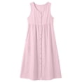 thumbnail image 2 of Bosfbaoi Dresses for Women Casual Button Front Maxi Dress Sleeveless V Neck Womens Dresses with Side Pockets Summer Dresses for Women 2026, 2 of 8