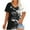 Print 05, variant on Womens Plus Size T-Shirts Casual Gradient Color Blouses Top V-Neck Fashion Retro Print Short Sleeve Shirt Summer Loose Breathable Oversized Pullover Tops Print 04 3XL