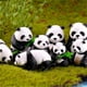thumbnail image 5 of Adornos de Pastel de Juguete Billuyoard Panda PVC Decorativo, 5 of 6