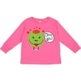 thumbnail image 3 of Inktastic Olive You Boys or Girls Long Sleeve Toddler T-Shirt, 3 of 5