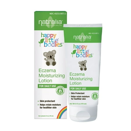 Happy Little Bodies Eczema Moisturizing Lotion, 6 Fluid Ounce, At Natralia, we understand the challenges that kids with Eczema face. We know keeping.., By Natralia From