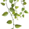 thumbnail image 2 of Artificial  Hanging Philodendron Bush - 32", 2 of 3