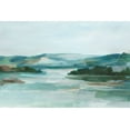 thumbnail image 2 of Harper, Ethan 32x23 White Modern Wood Framed Museum Art Print Titled - Misty Cove II, 2 of 4