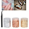 thumbnail image 3 of Nail 3 Uds, Escamas De Lámina De Oro De Imitación, Purpurina, Hoja De Cobre Para Uñas, Papel De Aluminio Plateado Para Manicura DIY, 3 of 7