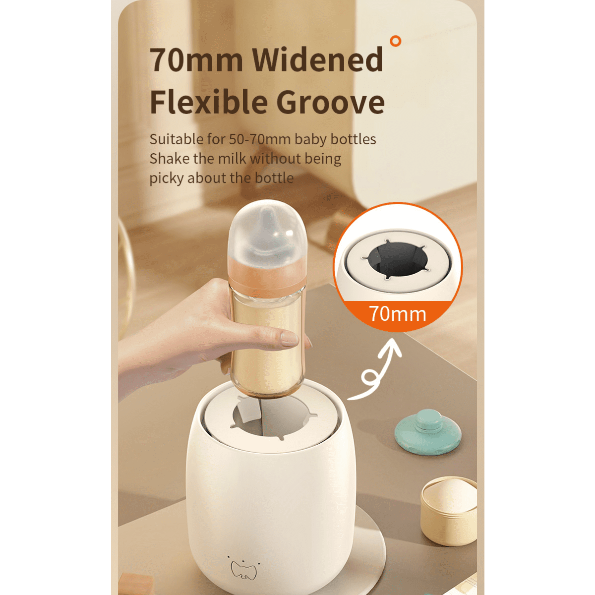 Smart Electric Milk Shake Maker Baby Infant Mixer Three Speed Adjustable Home Use Bottle Self Wholesale Mother And Baby Appliances