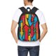 thumbnail image 4 of Balery Colorful Arrow Graffiti Pattern Mochila para hombre y mujer - Tela Oxford 600D resistente - Gran capacidad, resistente al agua, ideal para la escuela, viajes y senderismo, 4 of 6