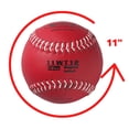 thumbnail image 2 of Markwort Softball Coloré 11 Pouces (12 Onces, Marron), 2 of 2