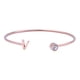 thumbnail image 1 of Pulsera Mujer Inicial Letra LuckyLy, Acero Inoxidable y Zirconia Cúbica, Modelo Sonia rosa UNITALLA, 1 of 8