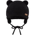 thumbnail image 4 of JANGANNSA Gorro de punto lindo para niños y niñas, gorro de Navidad cálido con orejeras, gorro de invierno para bebés de 0 a 2 años, 4 of 4