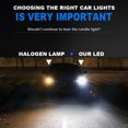 thumbnail image 6 of 6000K White LED Headlight Bulbs Combo Kit For Chevy Suburban 1500 2500 2007-2014, 6 of 12