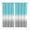 Bluish Green, variant on Teal White Grey Ombre Kitchen Curtains 84 Inch Length, Blue Modern Abstract Aesthetics Grommet Top Bedroom Living Room Curtains, Light Filtering Cafe Curtain Drapes 2 Panels Set 104''x84''