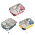 thumbnail image 2 of Toystoory Fiambrera dividida portátil, Tupper de sellado, Calentador Para Comida bento, caja dividida, apto para refrigerador, Para caja Mostrada Verde, 2 of 6