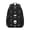 Cat and Skull, variant on Sun and Moon Gothic Pattern Backpack for School, Cute School Bag with Adjustable Shoulder Straps and Padded Back, 15.3"x11"x7.1"