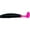 Black/Pink, variant on Charlie Brewer's Crappie Slider Grub Black/Pink