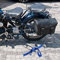 MLINS 10pcs Heavy Duty Straps Double Tie Down Straps Securing Motorcycles Straps for ATVs UTVs Cargo and Trailers 25mm