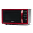 thumbnail image 2 of Farberware Stainless Steel Countertop Microwave Oven with Child Lock, 1.1 Cu Ft Red, 2 of 8