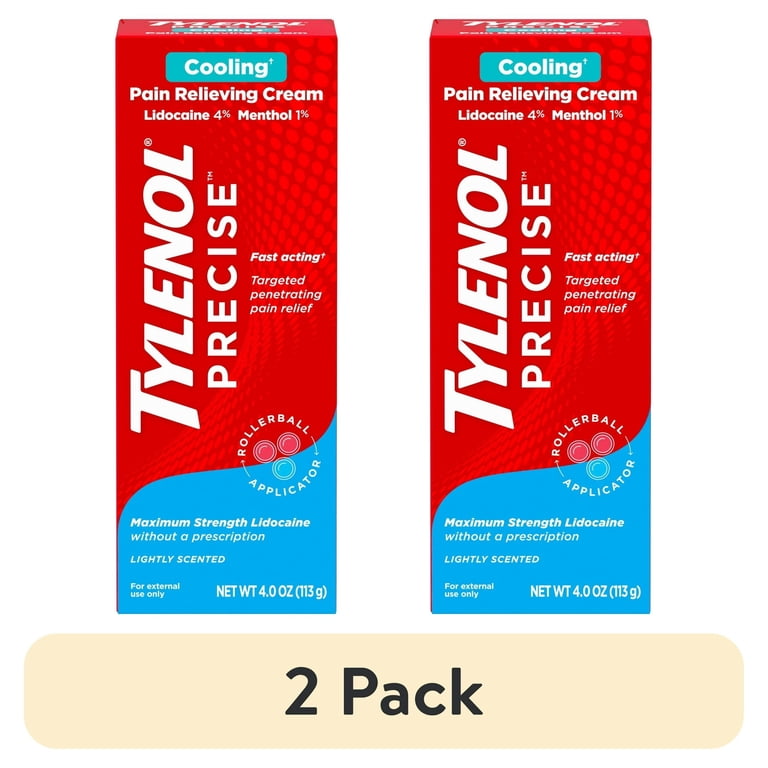 Tylenol Precise Cooling Pain Relief Cream, Lidocaine photo 1