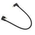 thumbnail image 4 of Bienvenido Cable de extensión USB C 10 Gbps 4K 60 Hz Cable de datos de extensión USB macho a macho derecho de 90 grados 0,3 m/1,0 pies, 4 of 8