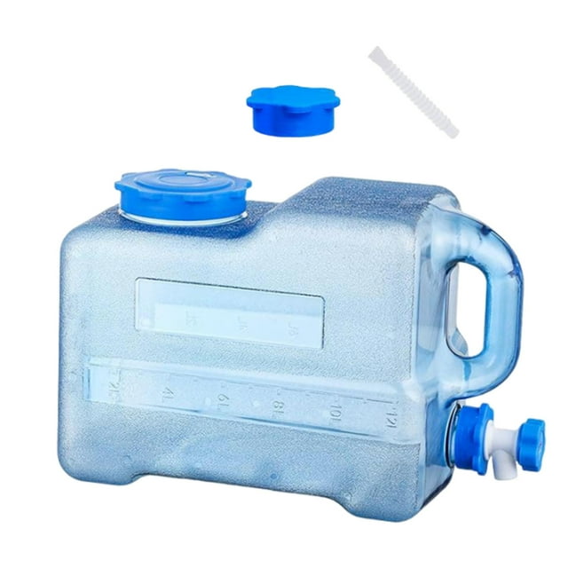 maskred Camping Water Container Large Water Storage Jug for RV Emergency Backpacking 12L Blue 12L
