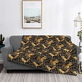thumbnail image 2 of Fuzoiu Squirrel Gathering Nuts Print Flannel Blanket,Throw Blanket,Flannel Home Decor,Fleece Bed Blankets,Cozy Soft Blanket for Bed, Sofa, Camping, and Travel-40"x30", 2 of 6