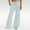 White, variant on Women's Wide Leg Fleece Lined Sweatpants Winter Baggy Lounge Travel Pants Fashion Outfits Joggers Clothes