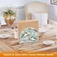 thumbnail image 5 of Birds on Branch and Flowers Napkin Holder for Table Clear Napkin Stand Paper Holder Acrylic Organizer Dispenser Napkins for Dinner Kitchen Restaurant Room, 5 of 8