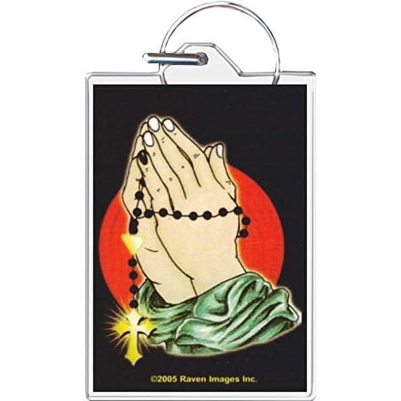 Praying Hands Keychain