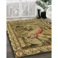 thumbnail image 2 of Ahgly Company Indoor Rectangle Patterned Bee Yellow Area Rugs, 5' x 8', 2 of 6