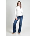 thumbnail image 4 of Blusa tejida de cuello alto /Juvenil, 0247 (Blanco) blanco G, 4 of 4