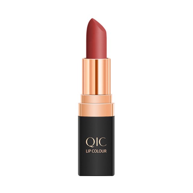 Lápiz labial mate de maquillaje Taza antiadherente de larga duración No se desvanece Labio QIC Lápiz labial