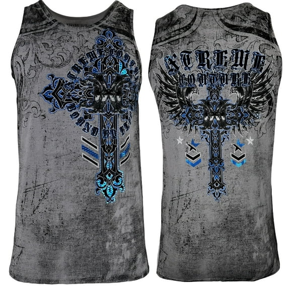Xtreme Couture By Affliction Men's Tank Top shirt IronWork