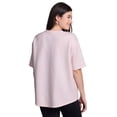 thumbnail image 2 of RBX Active Women's Super Soft Luxe Athleisure Fabric Oversized Short Sleeve T-Shirt, 2 of 5