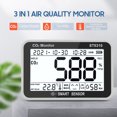 thumbnail image 2 of Detector De Calidad Del Aire Co2 Air Tester Lcd Alarma Recar esquí esquí Gafas de esquí, 2 of 5