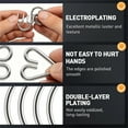 thumbnail image 6 of 32 Pcs Metal Montessori Puzzles - Assembly & Disentanglement Puzzles for Puzzle Solving Games, Metal Brain Teaser Rings for Adults & Kids - 3D Wire Logic Game for Stress Relief & IQ Testing, 6 of 7