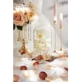 thumbnail image 4 of Serwalin, 300 unidades, pétalos de rosa de seda, mezcla marrón para bodas, 4 of 7